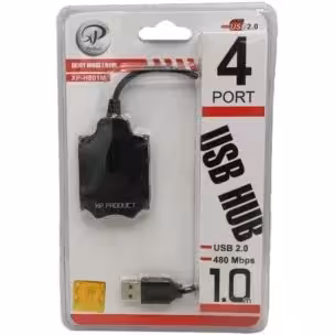 هاب 4 پورت USB2 ایکس پی XP-801M کد 3616