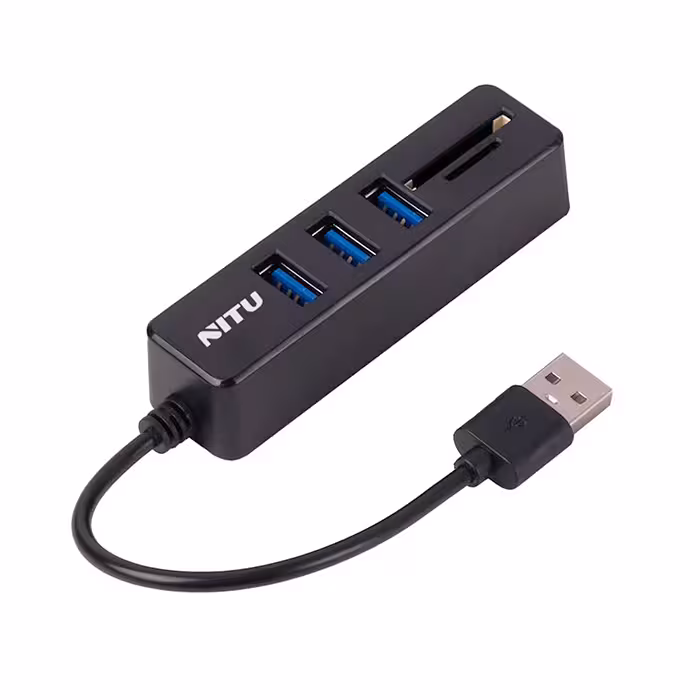 هاب 5 پورت نیتو Nitu NN27 5-in-1 HuB Adapter
