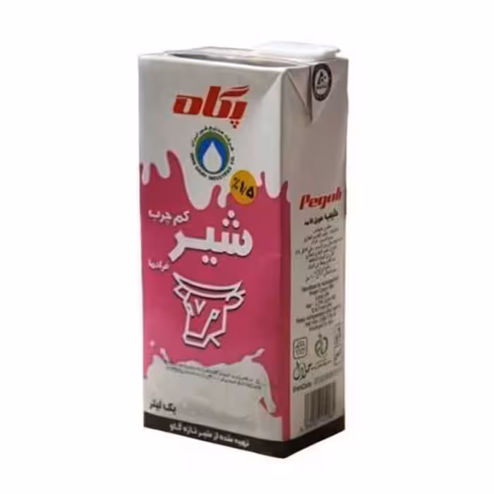 شیر کم چرب فرادما پگاه 1000 میلی لیتری