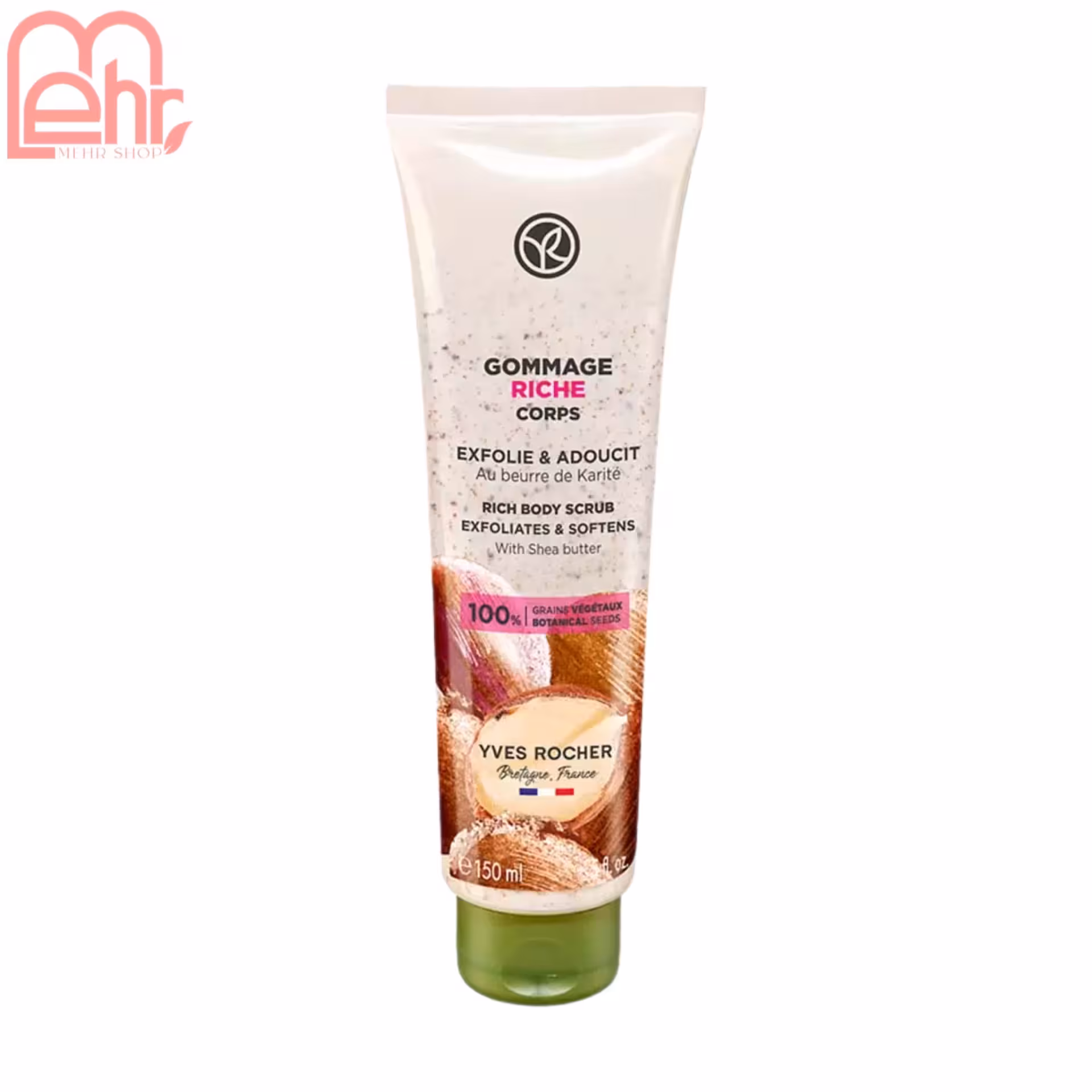 اسکراب بدن شی باتر ایوروشه