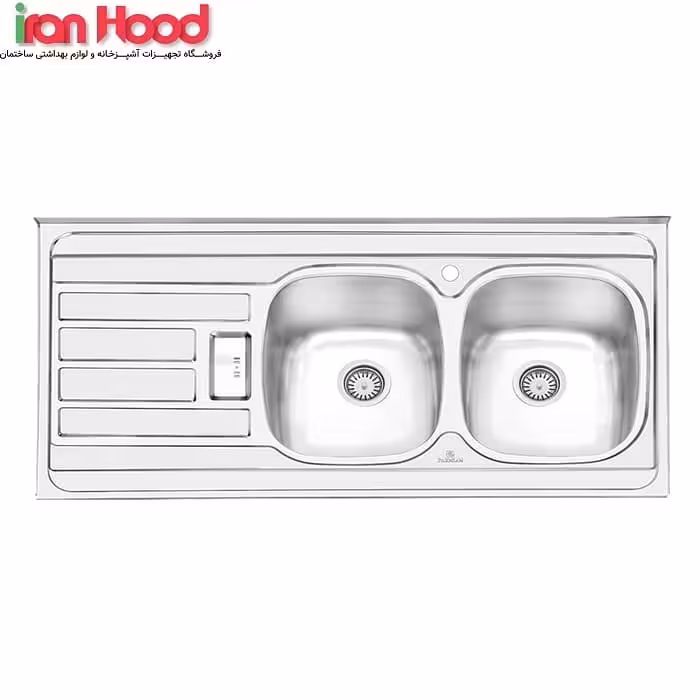 سینک پرنیان استیل Ps 1101 روکار