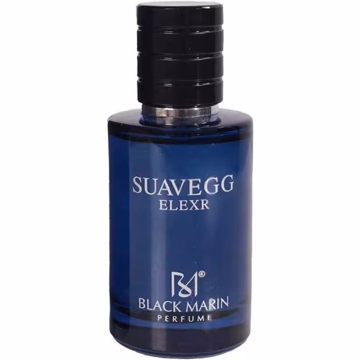 عطر مردانه بلک مارین مدل SUAVEGG ELEXR رایحه ساواج الکسیر حجم 25 میل