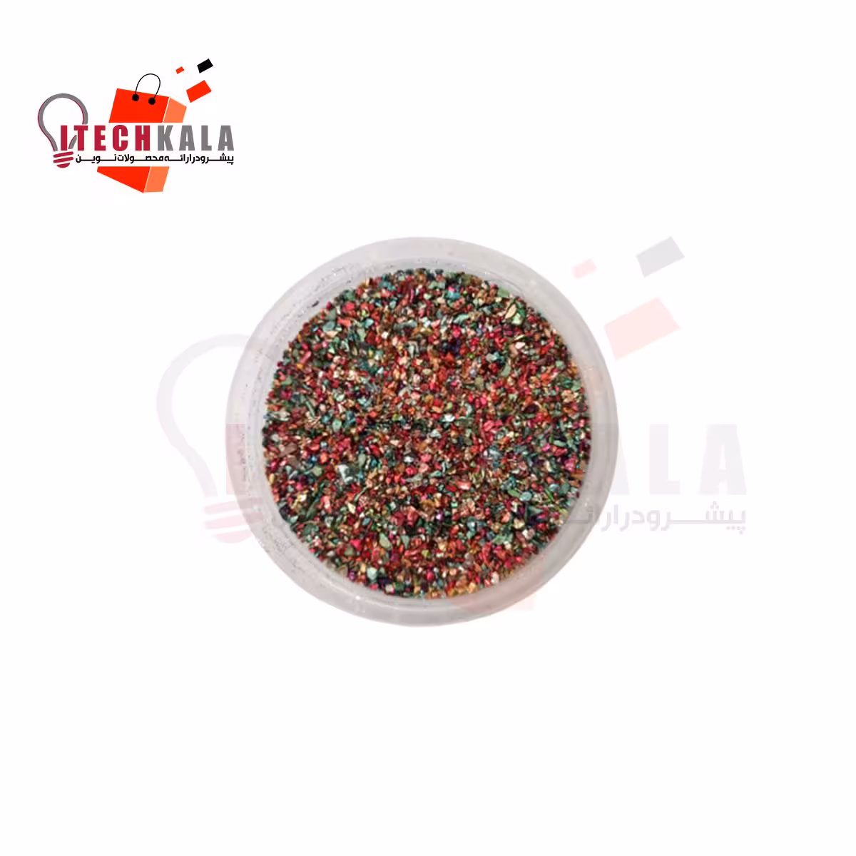 سنگ ریزه صدفی رنگی (20 گرمی)