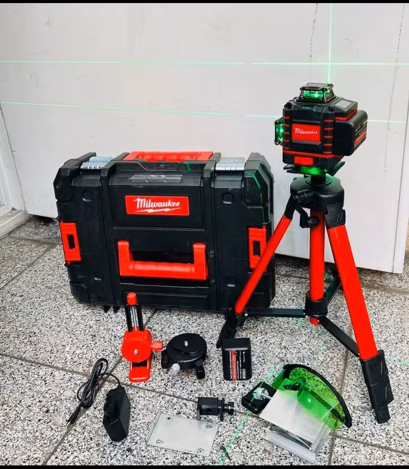 تراز لیزی 4 خط 16 لاین ریموت دار پایه دار طرح میل واکی مدل 16k