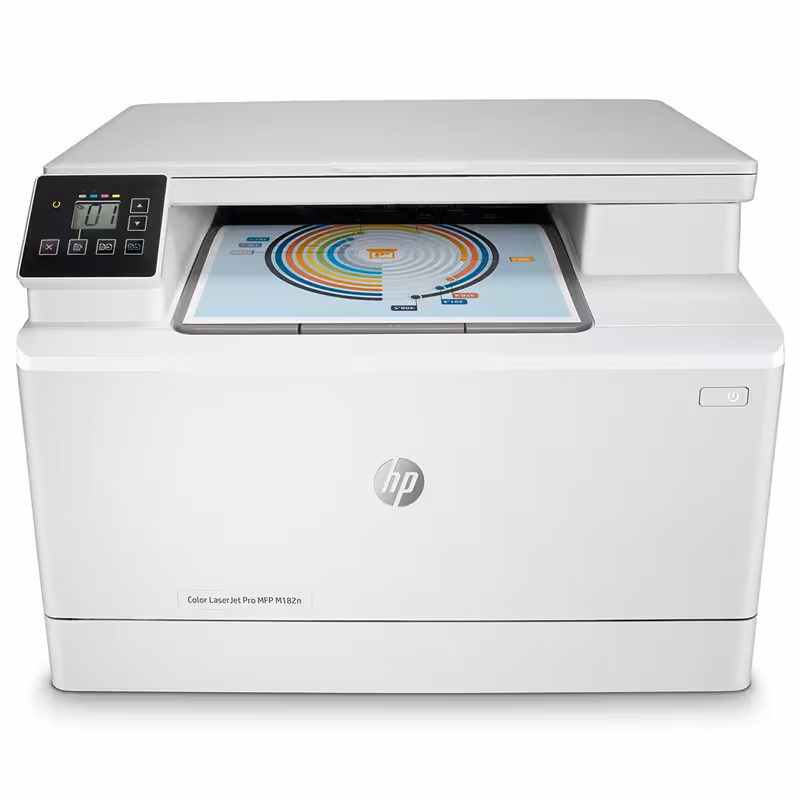 پرینتر رنگی 3 کاره لیزری اچ پی مدل LaserJet Pro MFP M182n