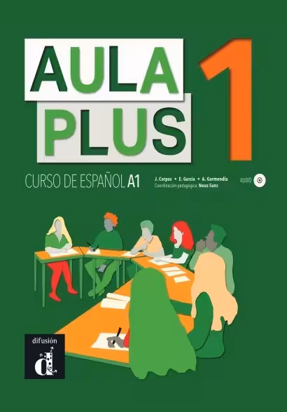 کتاب Aula Plus 1 ( A1 ) ( چاپ رنگی )