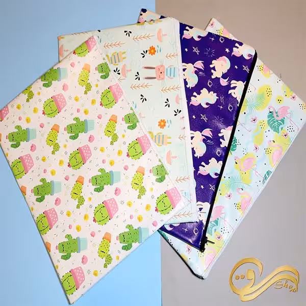 پوشه چرمی فانتزی A4