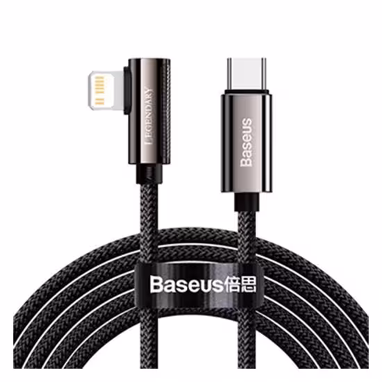 کابل 2 متری Type-C به Lightning بیسوس  مدل Baseus Legend Series Elbow CATLCS