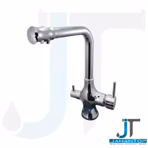 شیر ظرفشویی دو منظوره آریانا مدل لنا علم ثابت کروم