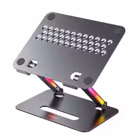 استند لپ‌تاپ پرودو مدل Porodo 173&quot; Aluminum Laptop Stand PD-LFST050-GY