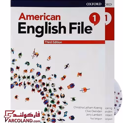 کتاب زبان امریکن انگلیش فایل 1 American English File 1 3nd | انتشارات آکسفورد | ویرایش سوم
