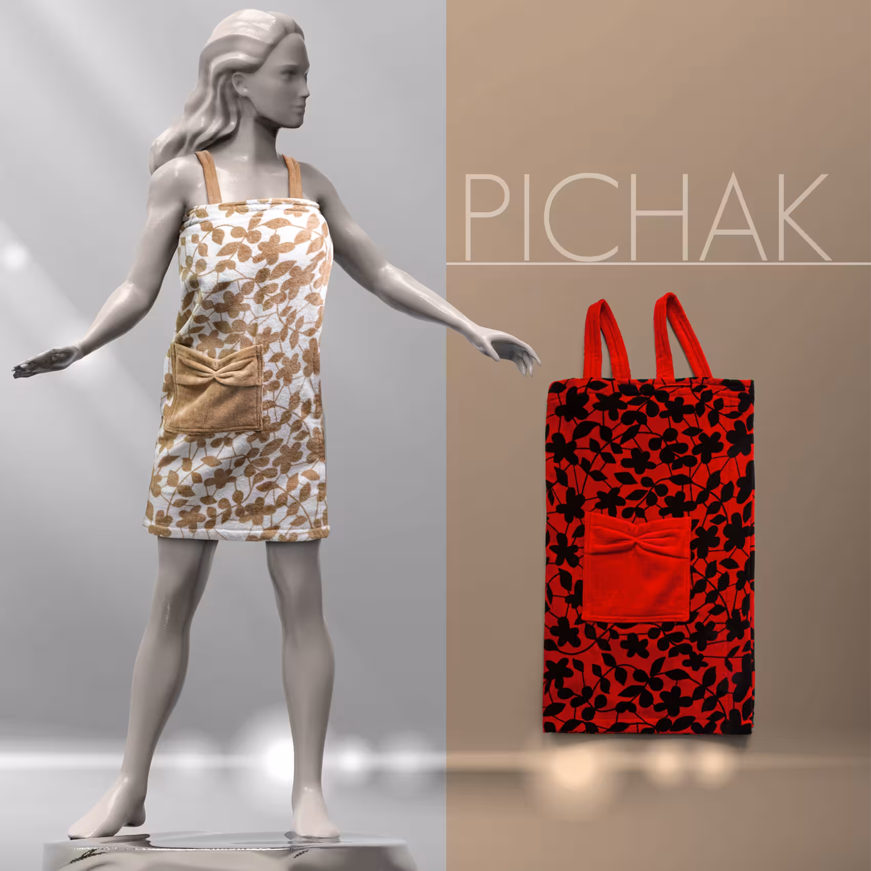 حوله دکلته چاپی پیچک پودایران