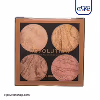 پالت هایلایتر و برنزر Cheek Kit رولوشن