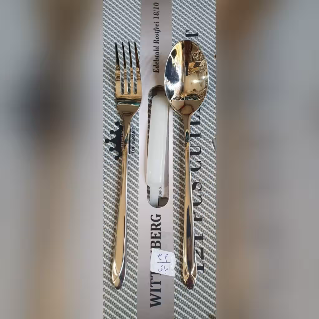 سرویس قاشق چنگال 121 پارچه 24 نفره اس جی مدل 304m