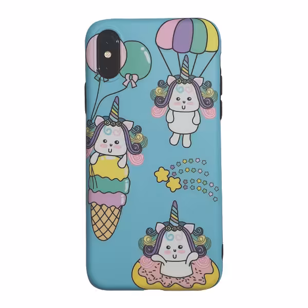 کاور طرح ICE CREAM مدل NSZ23 مناسب برای گوشی موبایل اپل IPHONE XS MAX