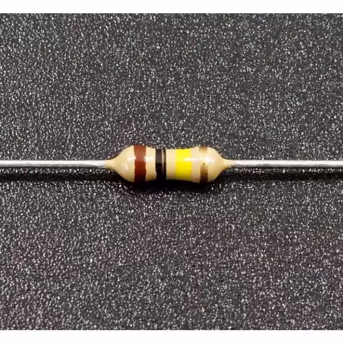 مقاومت 100کیلو اهم 1/4وات کد 100k1/4w بسته 12 عددی