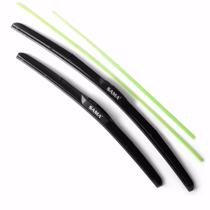 تیغه برف پاک کن ساما وایپر بلید مدل هیبرید مناسب برای رانا بسته دو عددی