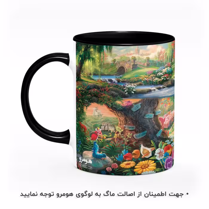 ماگ هومرو طرح آلیس در سرزمین عجایب مدل MG3163