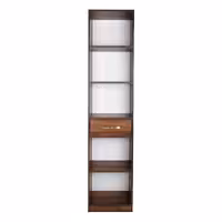 کتابخانه مدل پنج طبقه کشودار IKE401