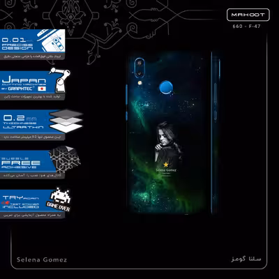 برچسب پوششی ماهوت مدل Selena Gomez-FullSkin مناسب برای گوشی موبایل هوآوی Nova 3e