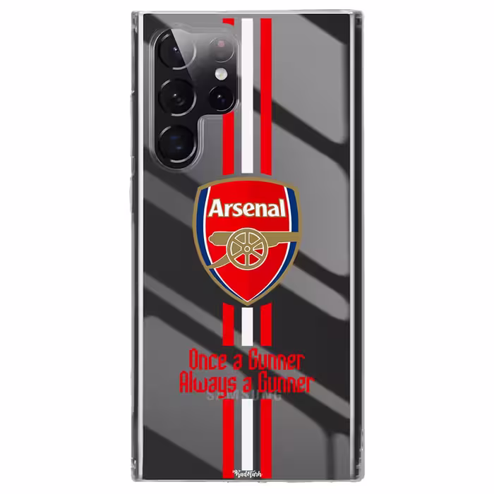 کاور طرح Arsenal مناسب برای گوشی موبایل سامسونگ Galaxy S22 Ultra