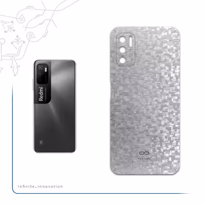 برچسب پوششی ماهوت مدل Silver-Silicon مناسب برای گوشی موبایل شیائومی Redmi Note 11SE