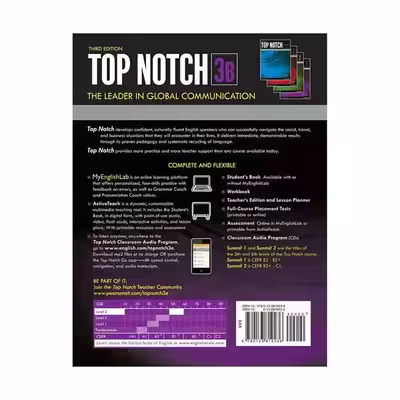 کتاب Top Notch 3rd 3B  DVD اثر Joan Saslow &amp; Allen Ascher انتشارات جنگل