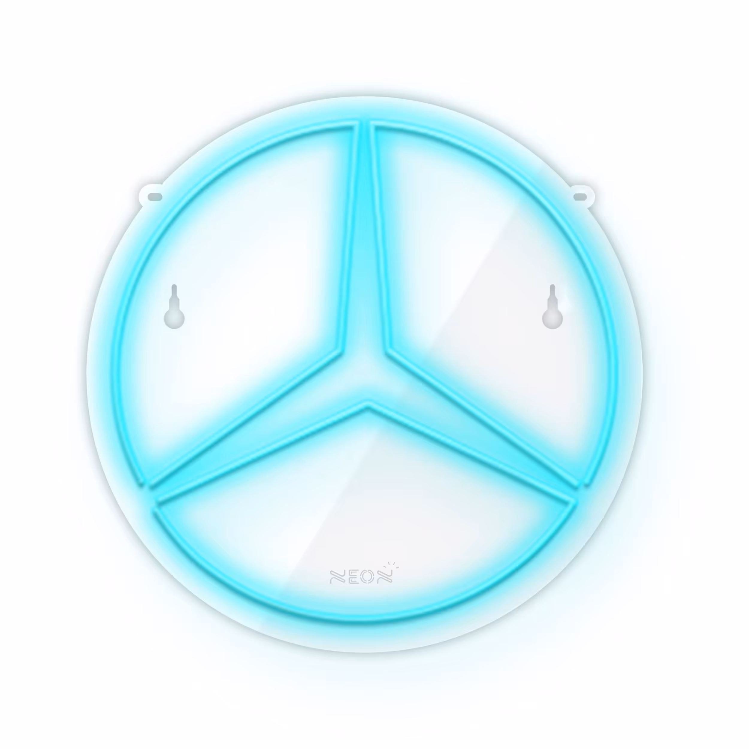 چراغ دیواری نئون دیزاین طرح Benz_TBL