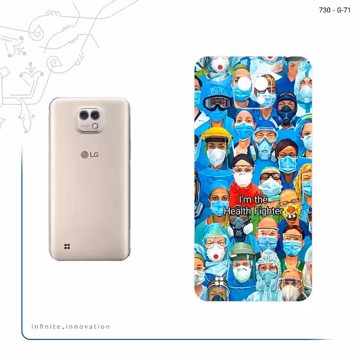 برچسب پوششی ماهوت مدل Nurse مناسب برای گوشی موبایل ال جی X Cam