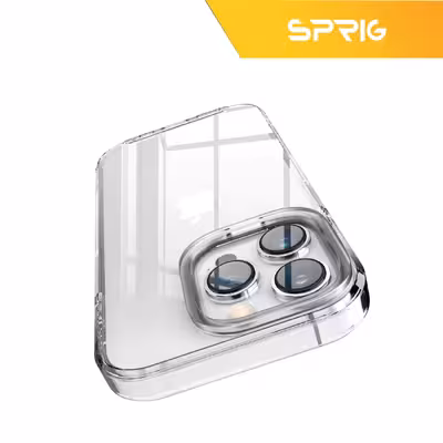 کاور اسپریگ مدل Full-Clear مناسب برای گوشی موبایل اپل iPhone 14 Pro به همراه محافظ صفحه نمایش