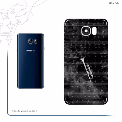 برچسب پوششی ماهوت مدل Trumpet مناسب برای گوشی موبایل سامسونگ Galaxy Note 5