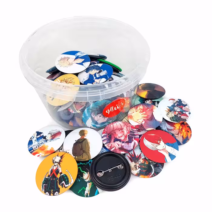 پیکسل خندالو مدل انیمه آکادمی قهرمان من My Hero Academia کد 96 مجموعه 49 عددی