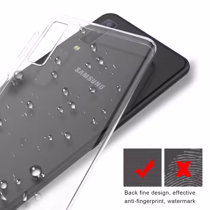 کاور مدل Clear TPU مناسب برای گوشی موبایل سامسونگ Galaxy A7 2018 / A750