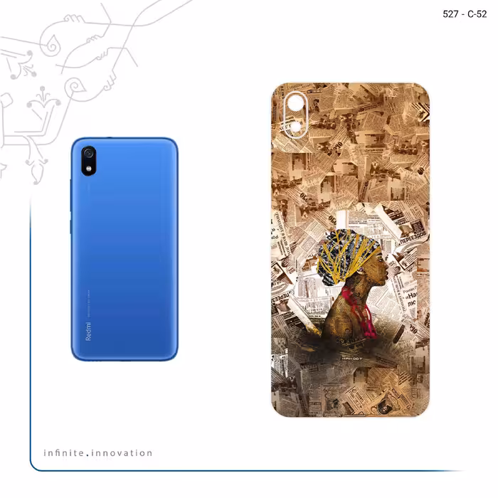 برچسب پوششی ماهوت مدل Collage of African Women مناسب برای گوشی موبایل شیائومی Redmi 7A