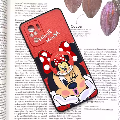 کاور لاین کینگ مدل Mini مناسب برای گوشی موبایل شیائومی Redmi Note10/10S به همراه پایه نگهدارنده