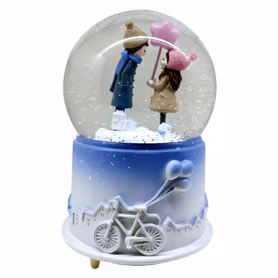 گوی موزیکال مدل پمپی Love Story کد PB2047