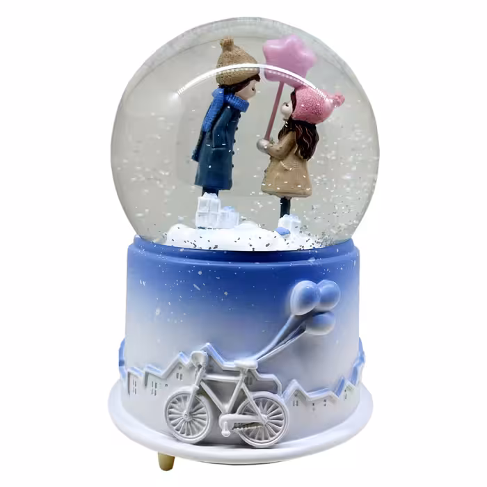 گوی موزیکال مدل پمپی Love Story کد PB2047