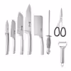 سرویس چاقو آشپزخانه 9 پارچه ام جی اس مدل KS-8014s