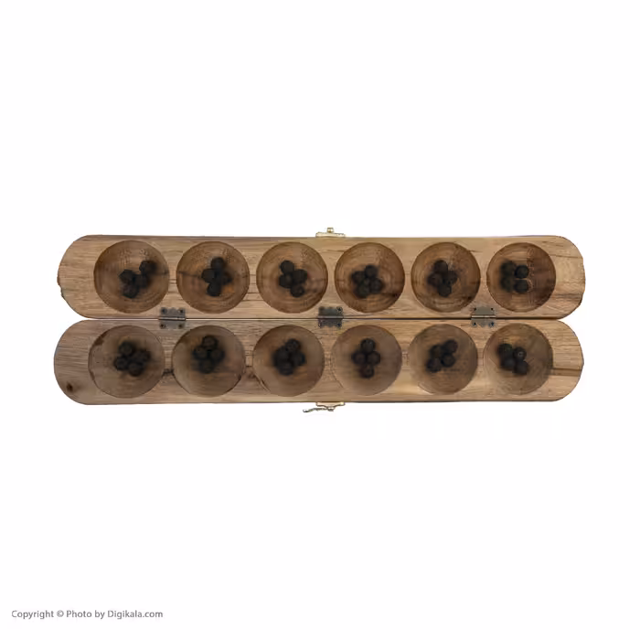 بازی فکری او آره مدل چوبی آفریقایی کد 2