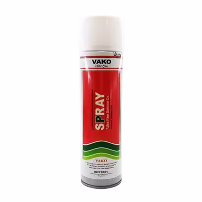 اسپری رنگ سفید واکو مدل 300ML حجم 1.200 لیتر بسته 4 عددی