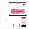 برچسب پوششی ماهوت مدل Pink-Flower مناسب برای تبلت هوآوی Mediapad M6 10.8 2019
