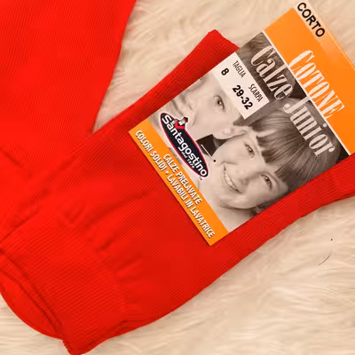 جوراب بچگانه سانتاگوستینو مدل 6383568 ساده