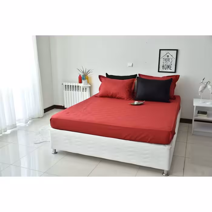 سرویس ملحفه بومرنگ مدل SimpleSet یکنفره 4 تکه