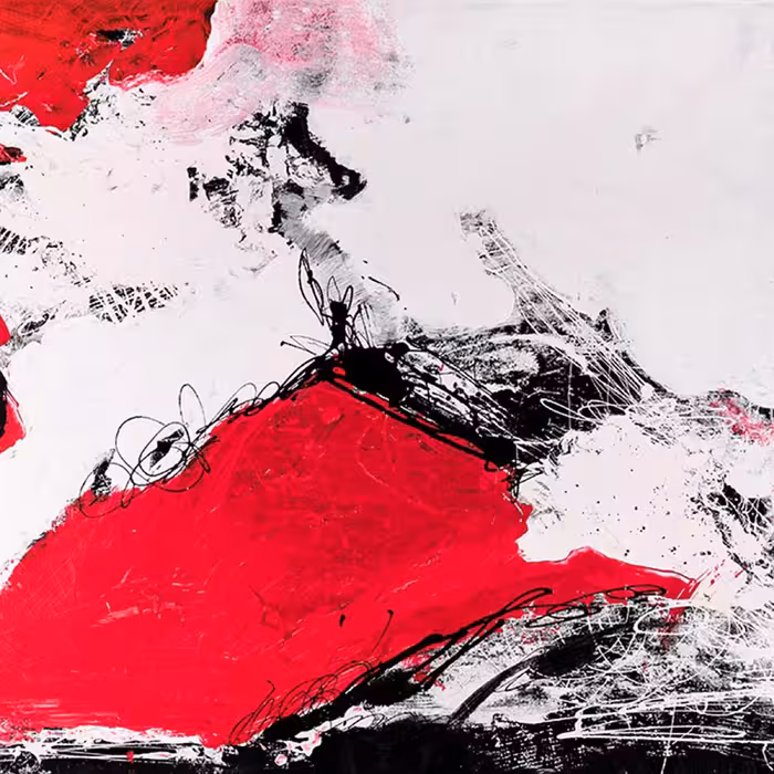 تابلو نقاشی میکس مدیا کد 002