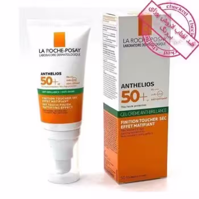 ژل کرم ضد آفتاب بی‌رنگ SPF50  لاروش پوزای آنتلیوس مخصوص پوست چرب