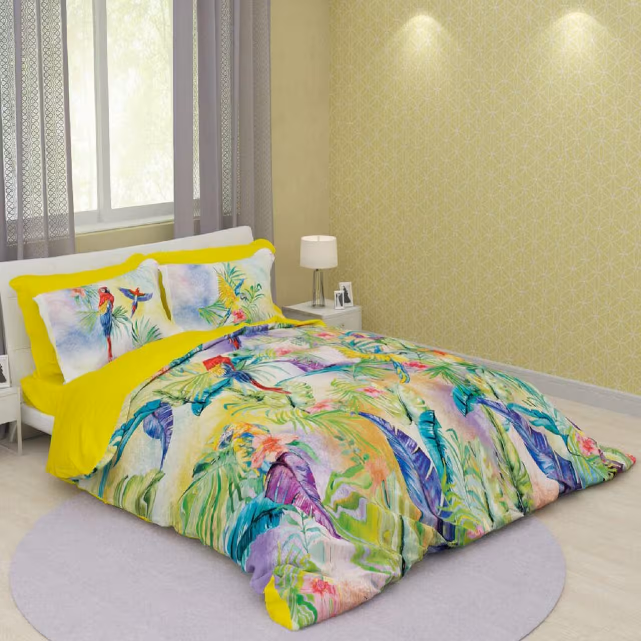 سرویس لحاف روتختی ترکسان کد D230 دو نفره 6 تکه