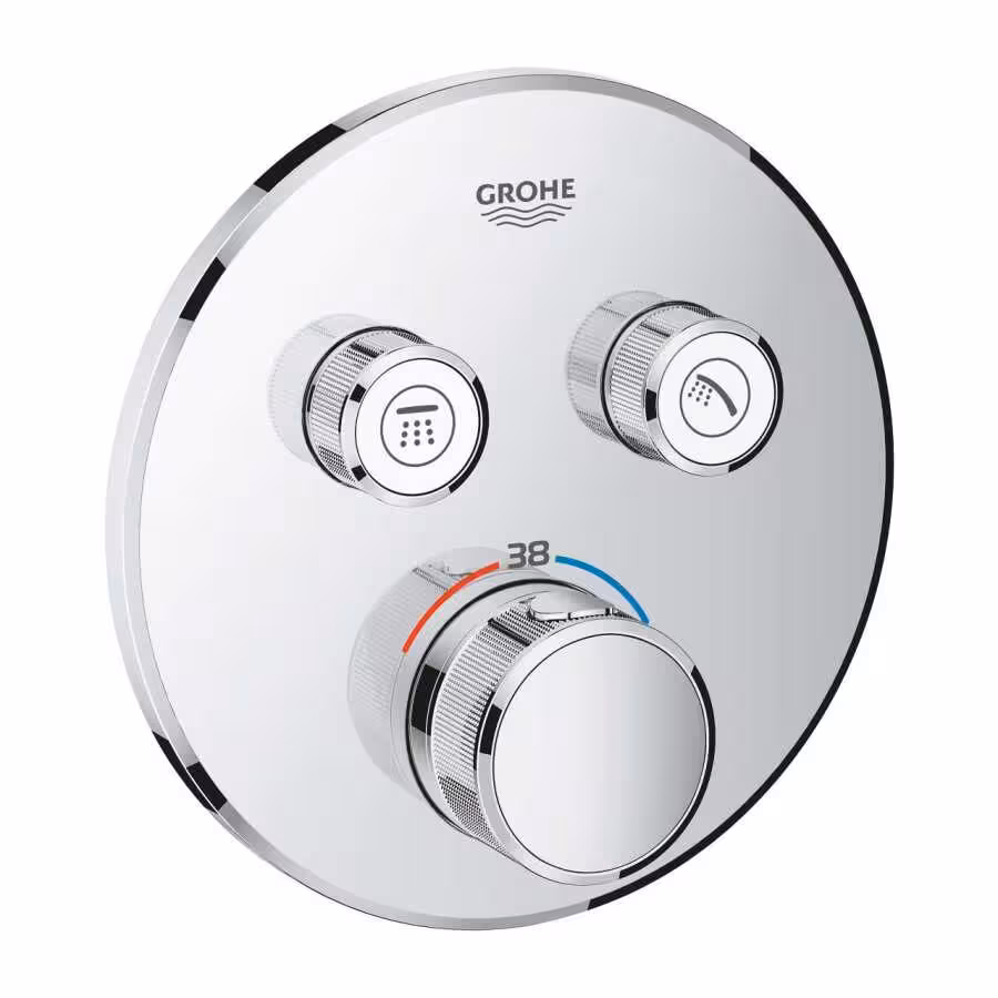 شیرآلات حمام ترموستاتیک گروهه مدل Grohtherm SmartControl کد 29119000