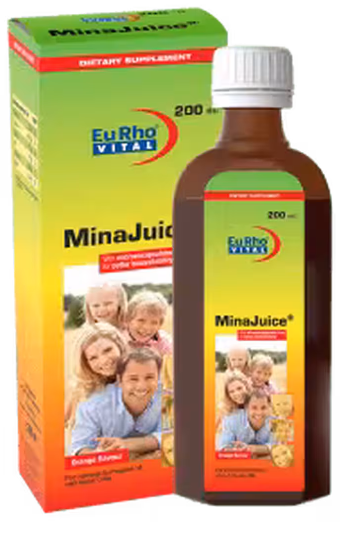 شربت میناجویس یوروویتال Mina Juice