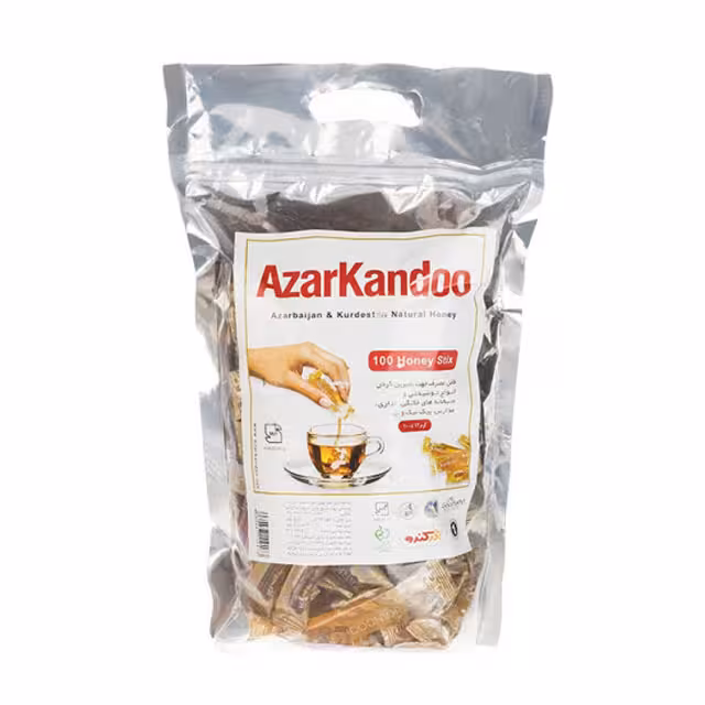استیکس عسل آذر کندو 12 گرمی 100 عددی