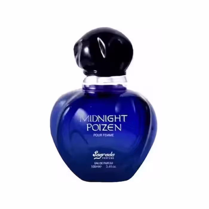 ادوپرفیوم میدنایت پویزن MIDNIGHT POISON ساگرادا حجم 100 میلی لیتر